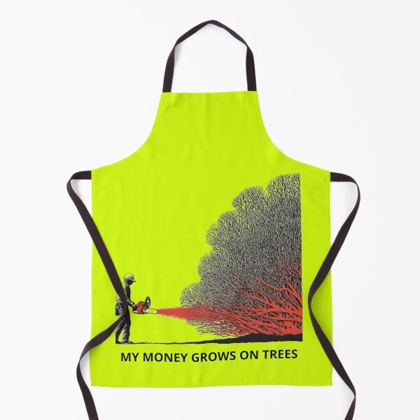 Item preview, My Money Grows On Tress Funny Gifs For Arborists designed and sold by KRIS TakeThisShirt POD Shop.
