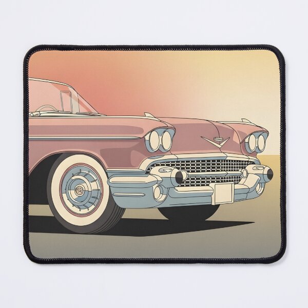 Item preview, 1950s American Classic Car Poster – Retro Vintage Automobile Art designed and sold by Motorline44.