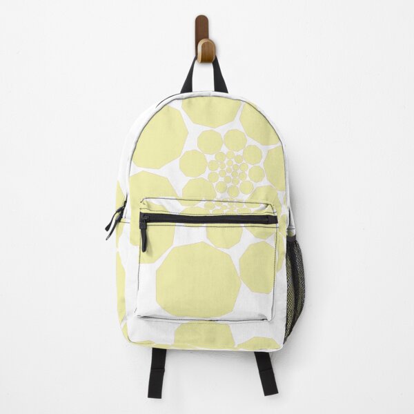 Item preview, Geometric Spiral – Yellow/Pink - Enneagon Pattern designed and sold by SurfaceLab.