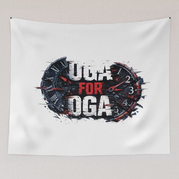 Item preview, Oga for Oga Dark Boss Energy – Time & Power Motivational Streetwear Design designed and sold by inaveed.