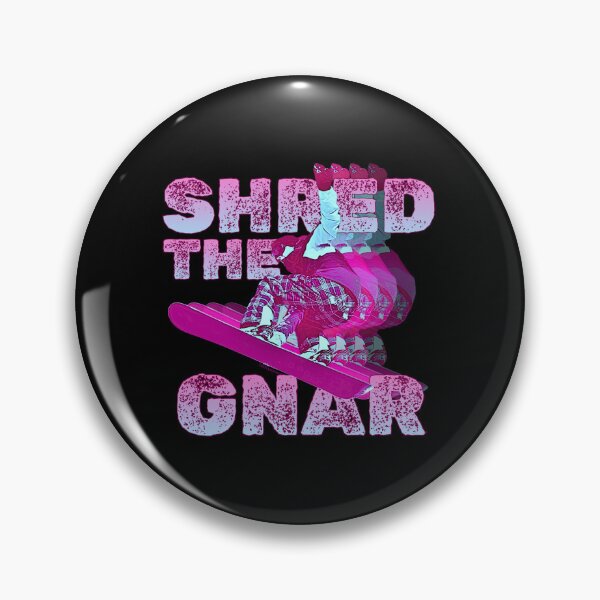 Item preview, Shred The Gnar Snowboarding designed and sold by theflandonian.