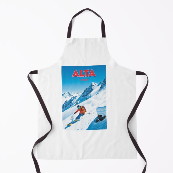 Item preview, Alta Mountain Climbing Adventure Retro Art designed and sold by TeeARTHY.