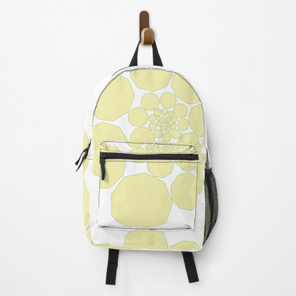 Item preview, Geometric Spiral – Yellow/Green - Enneagon Pattern designed and sold by SurfaceLab.