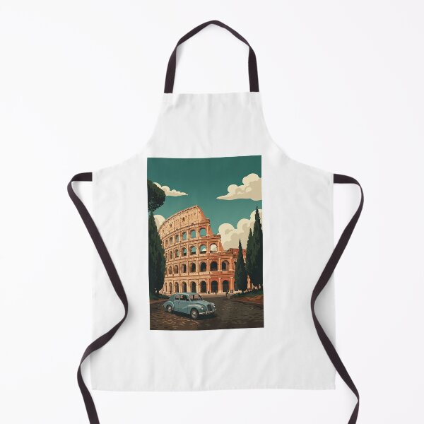 Item preview, Rome Italy Vintage Colosseum Travel Poster designed and sold by TeeARTHY.