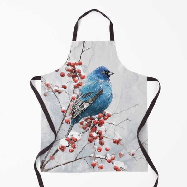 Item preview, Snowflake Serenade with Azure Perch designed and sold by Venon28.