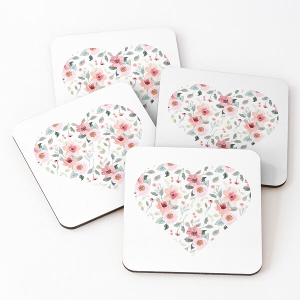 Item preview, Lovely Pink Flowers designed and sold by Scarlett West Art.