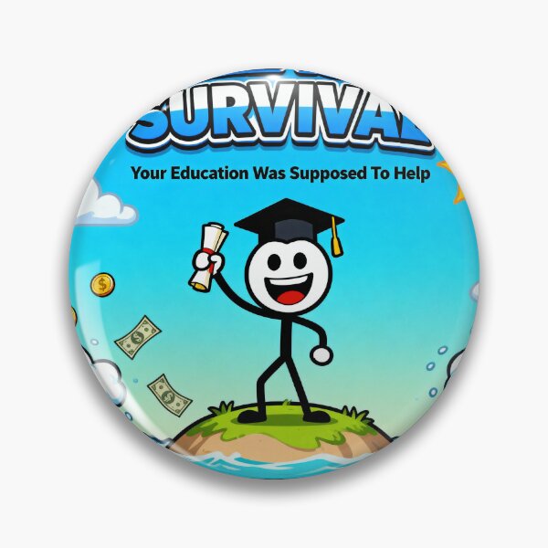Item preview, Degree Island Survival Flash Game Parody designed and sold by PictorialWhimsy.