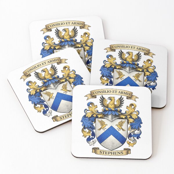 Item preview, The Stephens Family Coat of Arms designed and sold by BagTown Clans.
