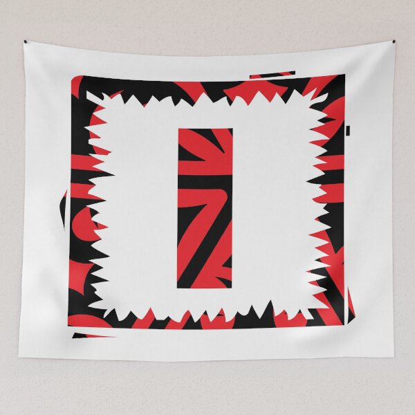 Item preview, Alphabets Doodle - Jagged Color | ZMYCYC 18 designed and sold by MyStickersCove.
