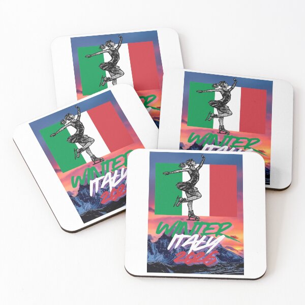 Item preview, Figure dancing on ice - Winter Italy 2026 designed and sold by No socks.