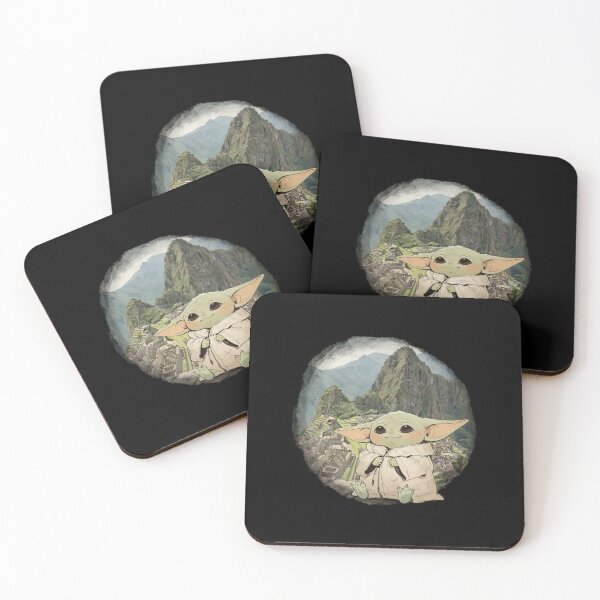 Item preview, BABY YODA AT MACHU PICCHU designed and sold by LIS AND MELIVERSO.