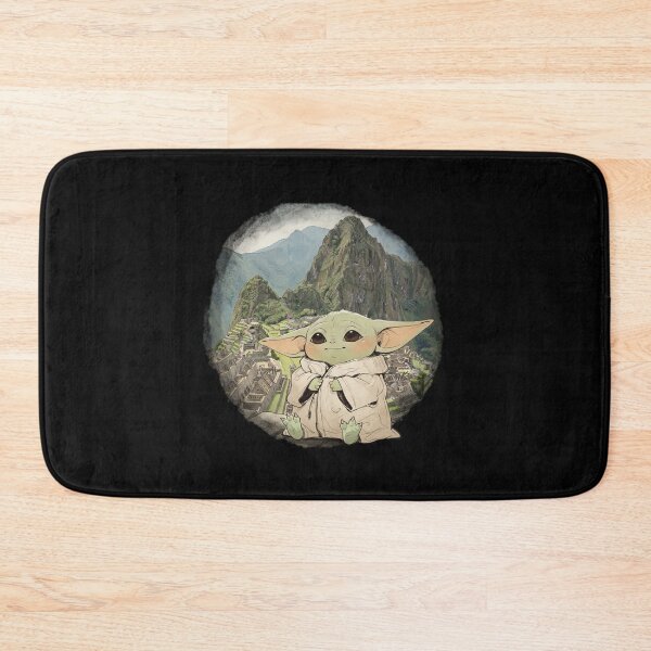 Item preview, BABY YODA AT MACHU PICCHU designed and sold by LIS AND MELIVERSO.