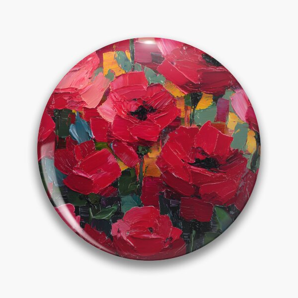 Item preview, Vibrant Red Roses – Abstract Floral Artwork designed and sold by daila70.