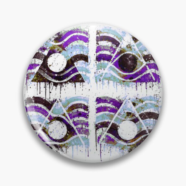 Item preview, all seeing flow blend opp colorful geometric design designed and sold by SmashingDeals.