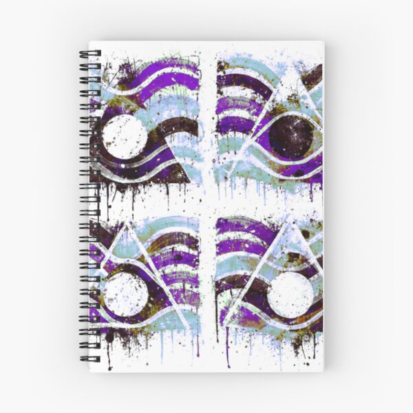 Item preview, all seeing flow blend opp colorful geometric design designed and sold by SmashingDeals.