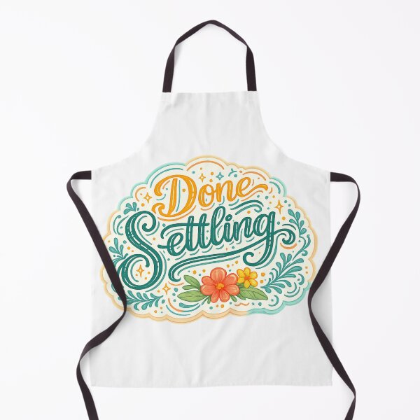 Item preview, Done Settling designed and sold by Melissa Conner.