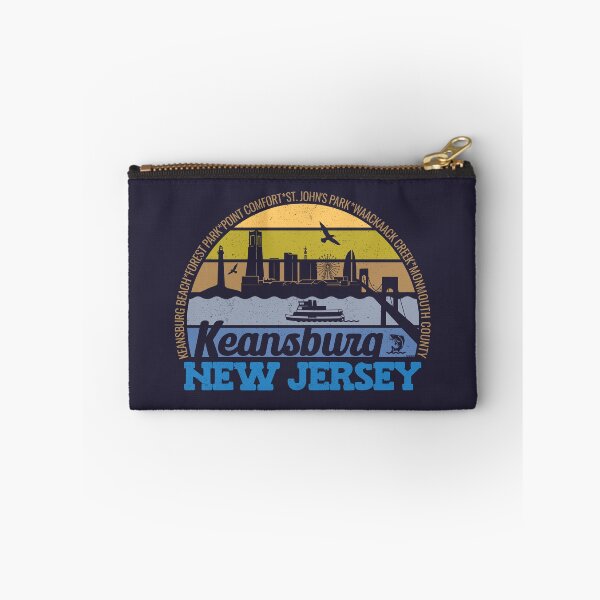 Item preview, Keansburg New Jersey Sunset Retro Vintage Local Pride Logo designed and sold by CRHPOD20.