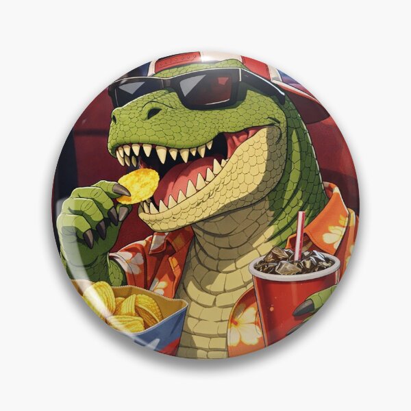 Item preview, Cool Dinosaur at the Movies designed and sold by Green Sama.