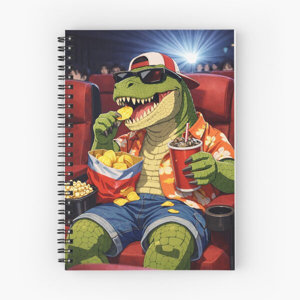 Item preview, Cool Dinosaur at the Movies designed and sold by Green Sama.