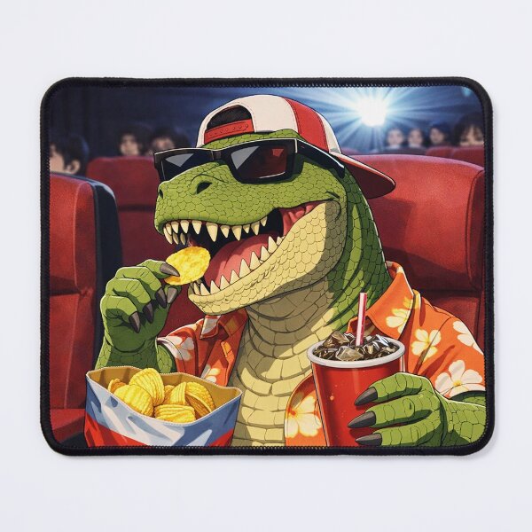 Item preview, Cool Dinosaur at the Movies designed and sold by Green Sama.