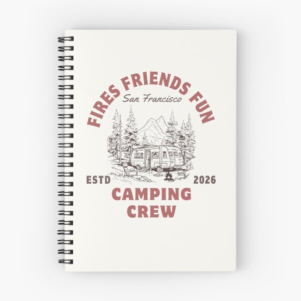Item preview, Fires Friends Fun Camping Crew designed and sold by LuveraxArt.