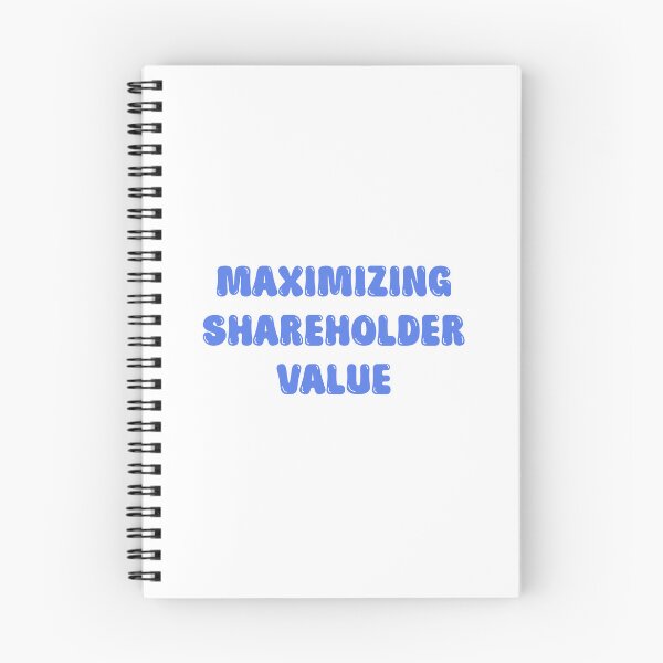 Item preview, maximizing shareholder value designed and sold by thecamillest.