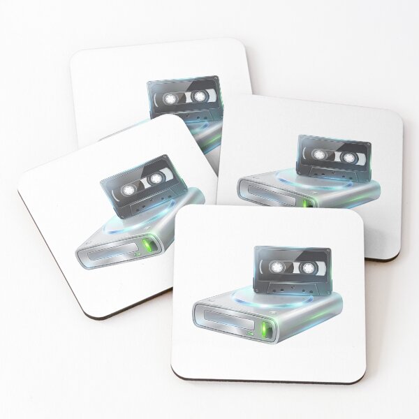 Item preview, Retro Audio Cassette & Hard Drive Icon designed and sold by NostalgiaOS.