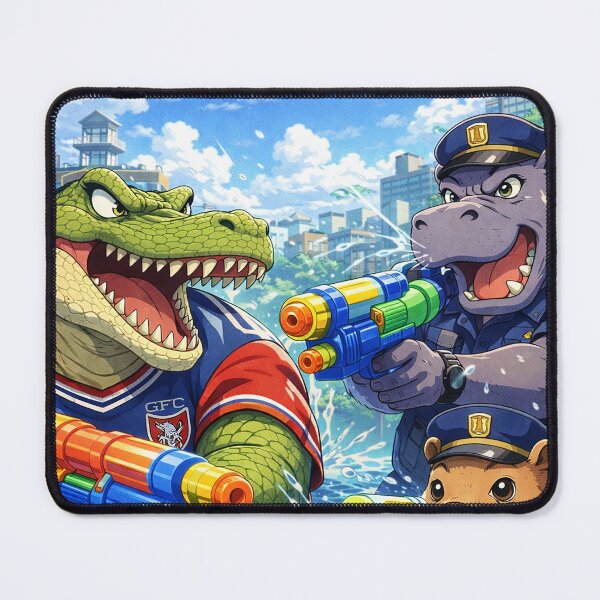 Item preview, Epic Crocodile Water Gun Battle designed and sold by Green Sama.