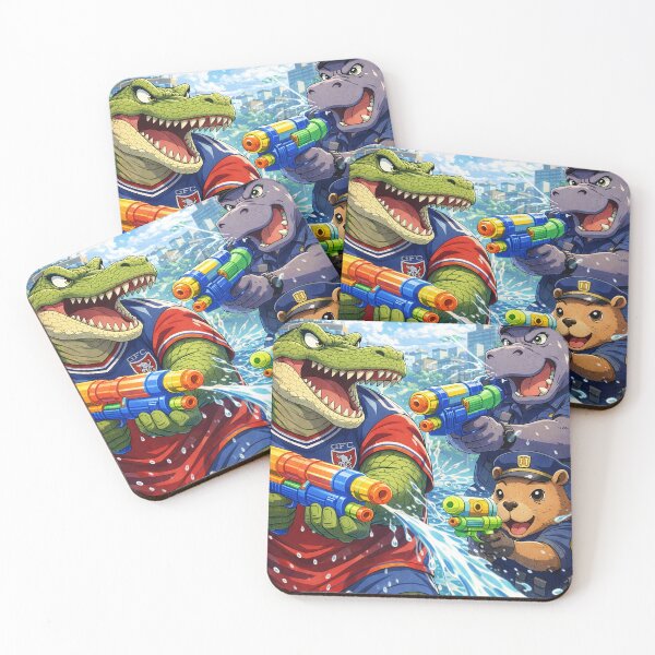 Item preview, Epic Crocodile Water Gun Battle designed and sold by Green Sama.