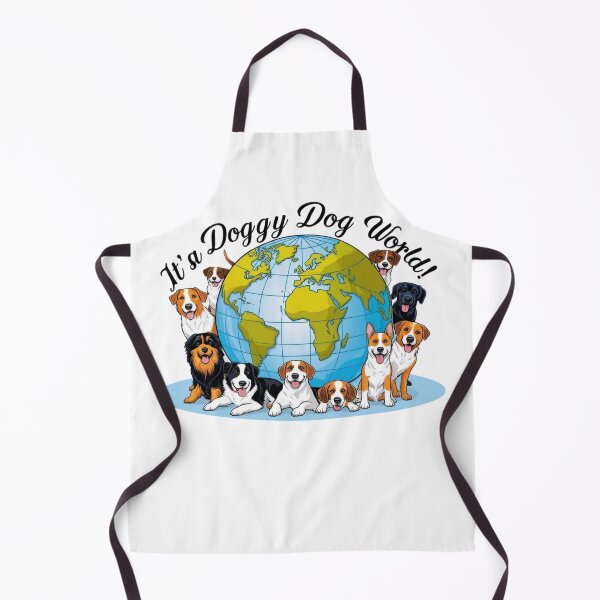 Item preview, It's A Doggy Dog World! designed and sold by Nicole DeAngelis Art .