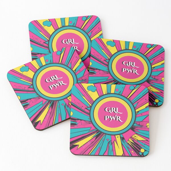 Item preview, Pop Art GRL PWR illustration designed and sold by FilMate.
