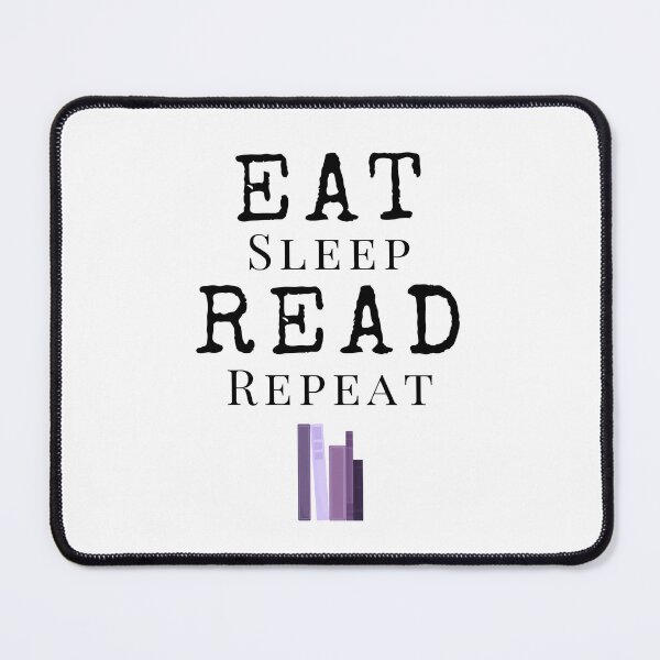 Item preview, Eat Sleep Read Repeat Book Lover Gift Sticker designed and sold by ade-datt.