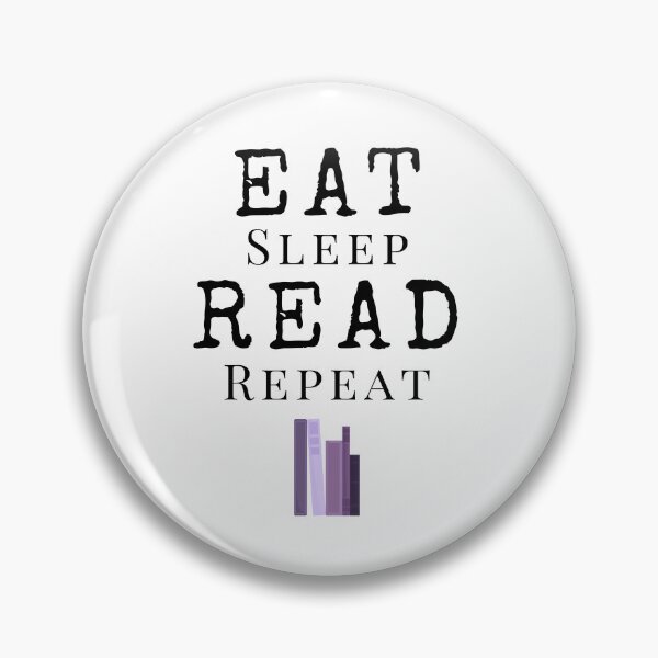Item preview, Eat Sleep Read Repeat Book Lover Gift Sticker designed and sold by ade-datt.