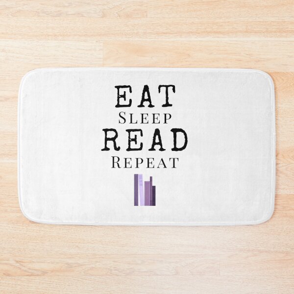 Item preview, Eat Sleep Read Repeat Book Lover Gift Sticker designed and sold by ade-datt.