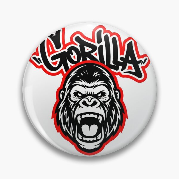 Item preview, Gorilla Flat Tri-Color Graphic By : WachiraX designed and sold by WachiraX.