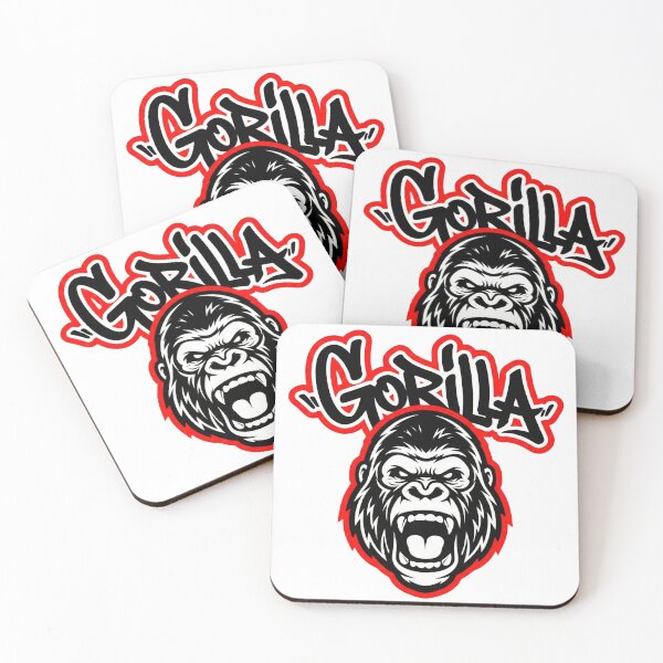 Item preview, Gorilla Flat Tri-Color Graphic By : WachiraX designed and sold by WachiraX.
