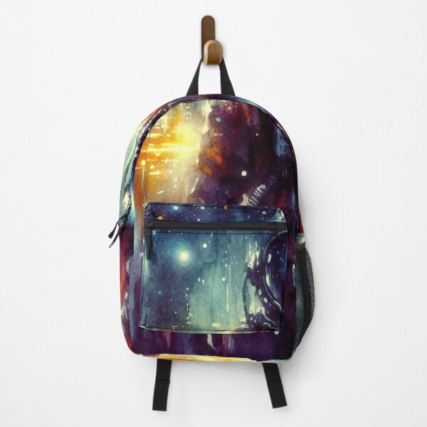 Item preview, Luminous Astronaut Nightscape – Cosmic City Aesthetic designed and sold by The Zurggon Shop.