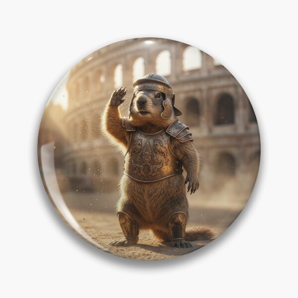 Item preview, Groundhog Gladiator designed and sold by Tridentulus.