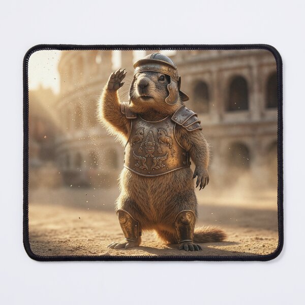 Item preview, Groundhog Gladiator designed and sold by Tridentulus.