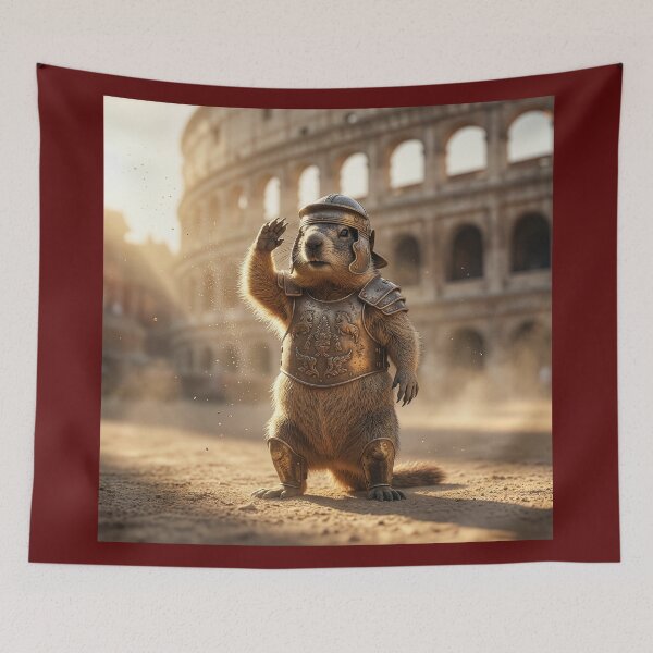 Item preview, Groundhog Gladiator designed and sold by Tridentulus.