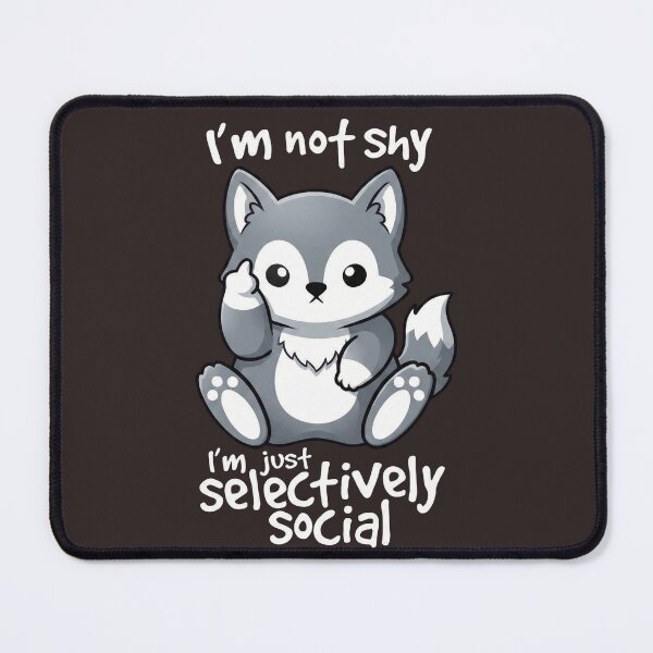 Item preview, Not Shy designed and sold by Ovaloon.
