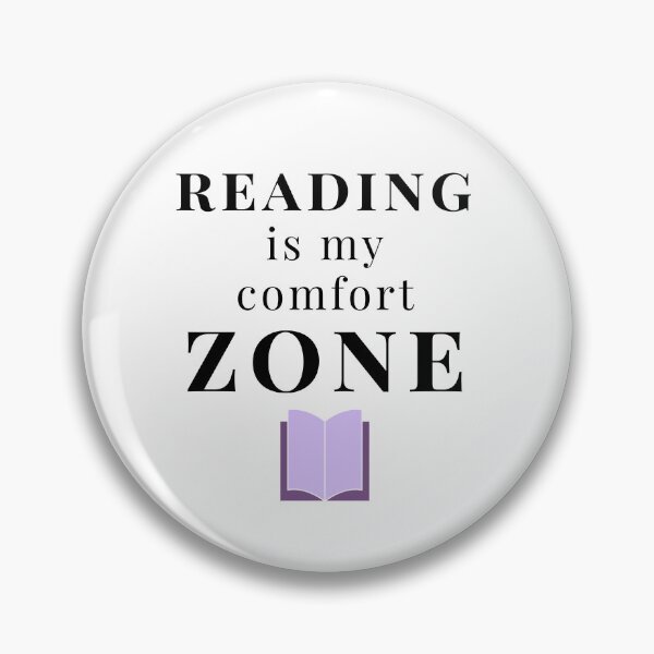 Item preview, Reading Is My Comfort Zone Book Lover Gift Sticker designed and sold by ade-datt.