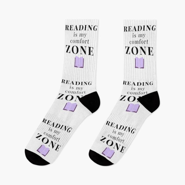 Item preview, Reading Is My Comfort Zone Book Lover Gift Sticker designed and sold by ade-datt.