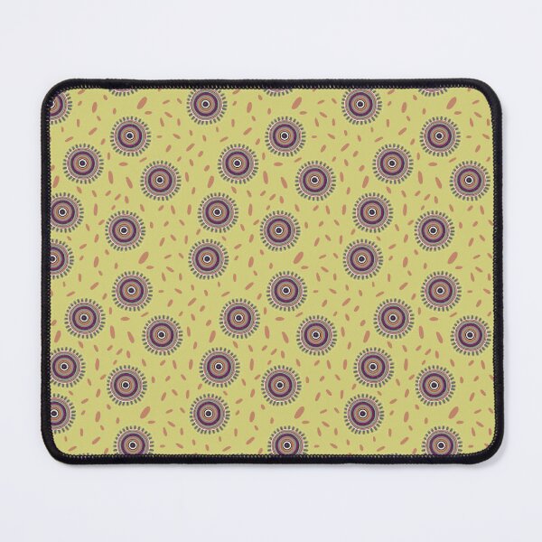 Item preview, Bohemian Sunburst with Hand-Painted Mandalas on green designed and sold by phatlizzardart.