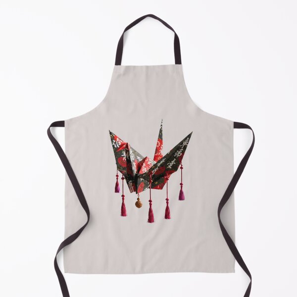 Item preview, Artistic Japanese Origami Crane with Floral Pattern designed and sold by SakuraVibes.