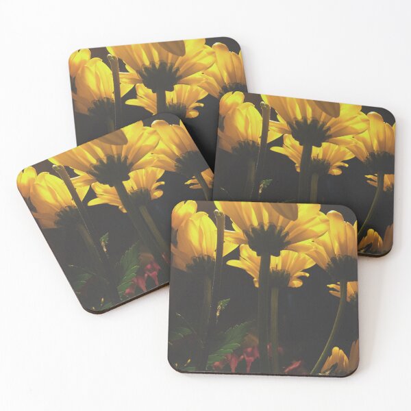 Item preview, Radiant Blossoms – Backlit Yellow Flower Photography designed and sold by Artondra Hall.