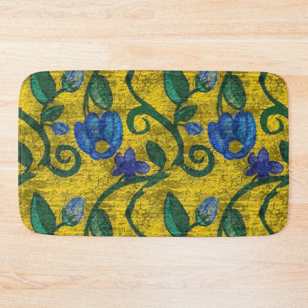 Item preview, Floral Pattern, drawn digitally, blue yellow green pretty designed and sold by JessHasNoFilter.