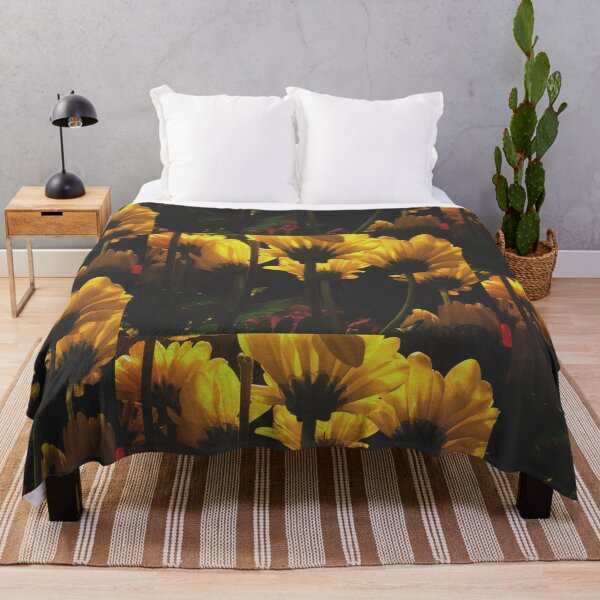 Item preview, Radiant Blossoms – Backlit Yellow Flower Photography designed and sold by Artondra Hall.