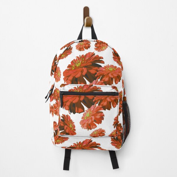 Item preview, Orange mums, orange floral pattern , orange flowers pattern , daisies, zinnia, cosmos designed and sold by hollycooper.