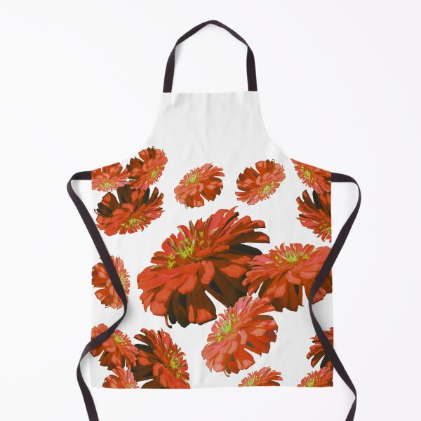 Item preview, Orange mums, orange floral pattern , orange flowers pattern , daisies, zinnia, cosmos designed and sold by hollycooper.